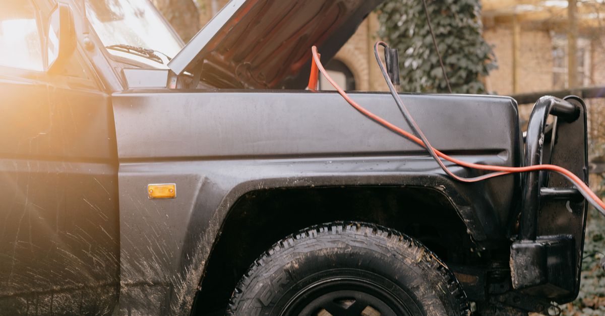 Roadside battery and alternator service